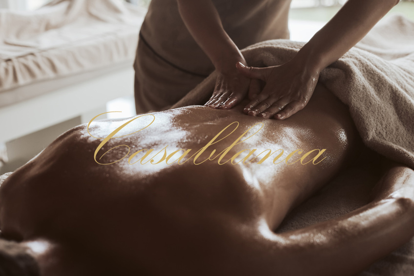 Casablanca Body to Body Massages Dusseldorf, erotic sensual, the body 2 body massage for men, massages in Dusseldorf, on demand with a happy ending, here with warm oil.